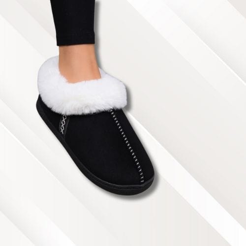 Chaussons montants fourrés femme | Mules