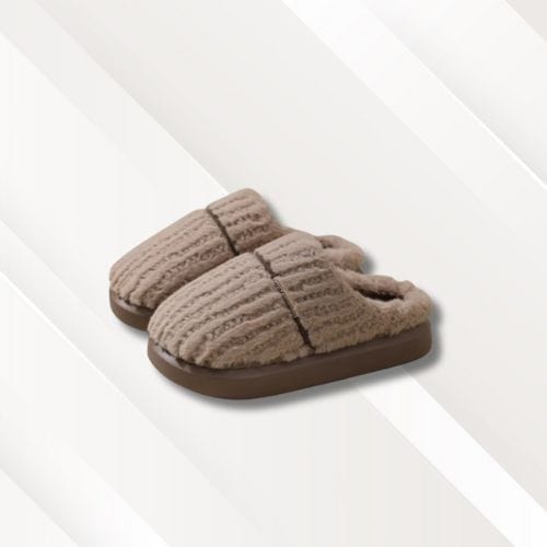 Chaussons rembourrés | Homme Brun / 40-41