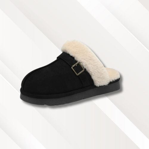 Pantoufles homme | Luxe Noir / 40