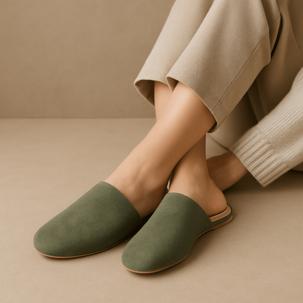 Chaussons mules femme | Mouton