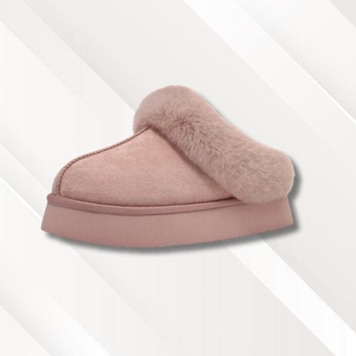Chaussons mules femme | Semelle Rose / 36